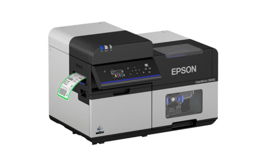 Epson ra mắt máy in nhãn ColorWorks CW-C8050 thế hệ mới