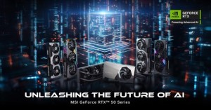 MSI giới thiệu card đồ họa NVIDIA GeForce RTX 50 Series thế hệ mới