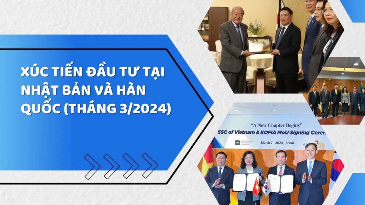 Xúc tiến đầu tư tại Nhật Bản và Hàn Quốc (tháng 3/2024)