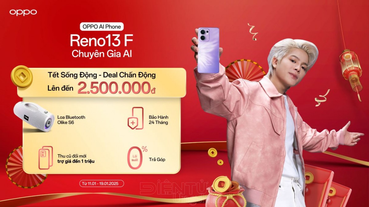 OPPO Reno13 Series đã ghi nhận hơn 20.000 người sở hữu sớm