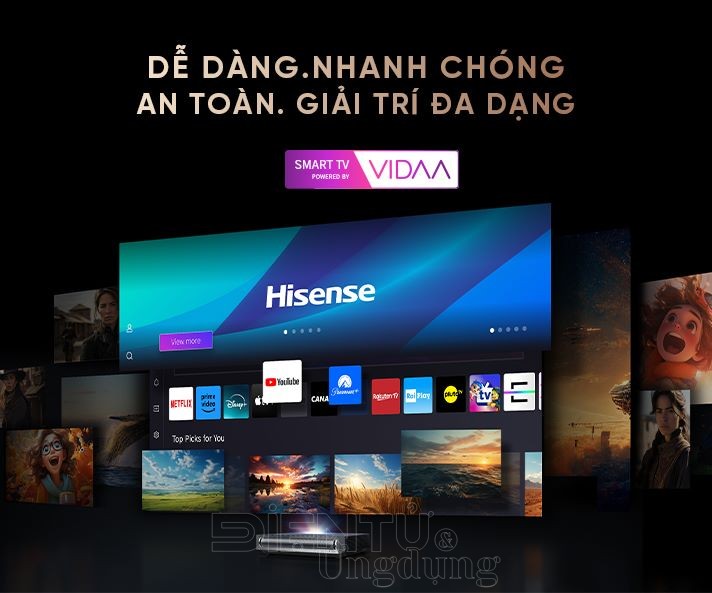 Nâng tầm tiện ích - Kiến tạo phong cách cùng Hisense