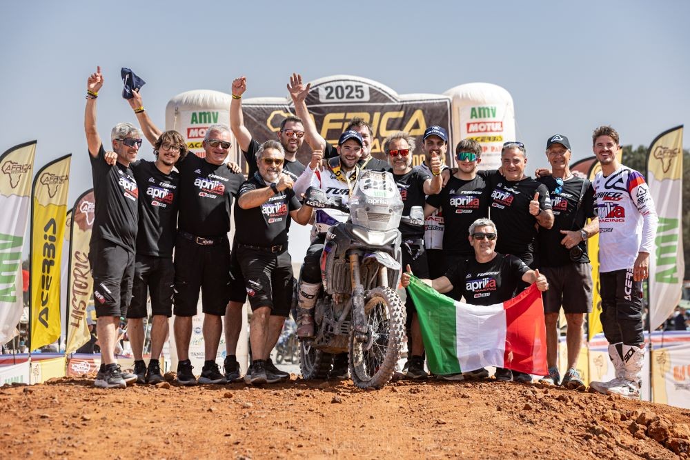 Aprilia Tuareg Racing ghi đấu ấn lịch sử tại giải đua Africa Eco Race 2025