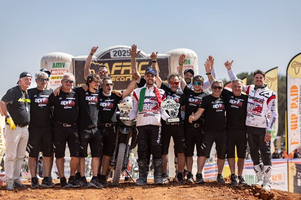 Aprilia Tuareg Racing ghi đấu ấn lịch sử tại giải đua Africa Eco Race 2025