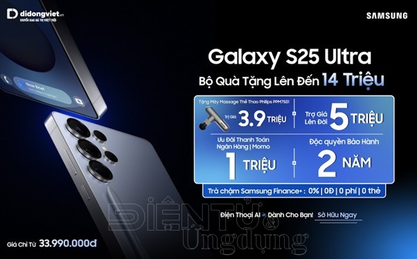 Di Động Việt trả hàng Galaxy S25 Series, lượng khách tăng gấp 3 lần so với ngày thường