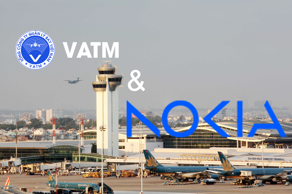 Tổng công ty Quản lý bay Việt Nam bắt tay Nokia nâng cấp an toàn không lưu