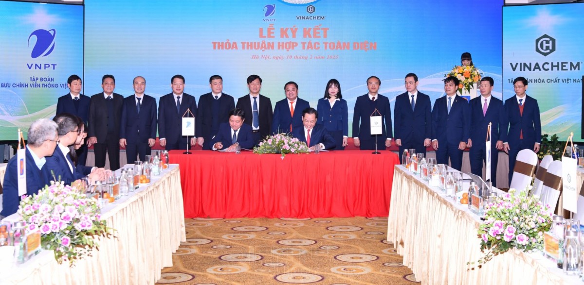 VNPT - Petrolimex – Vinachem trở thành đối tác chiến lược toàn diện