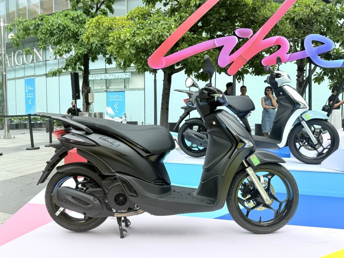 Piaggio Liberty 2025 thế hệ mới chính thức ra mắt