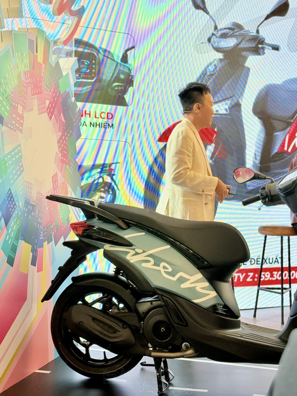 Piaggio Liberty 2025 thế hệ mới chính thức ra mắt