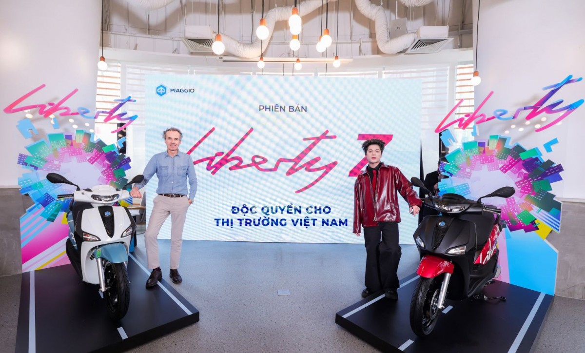 Piaggio Liberty 2025 thế hệ mới chính thức ra mắt