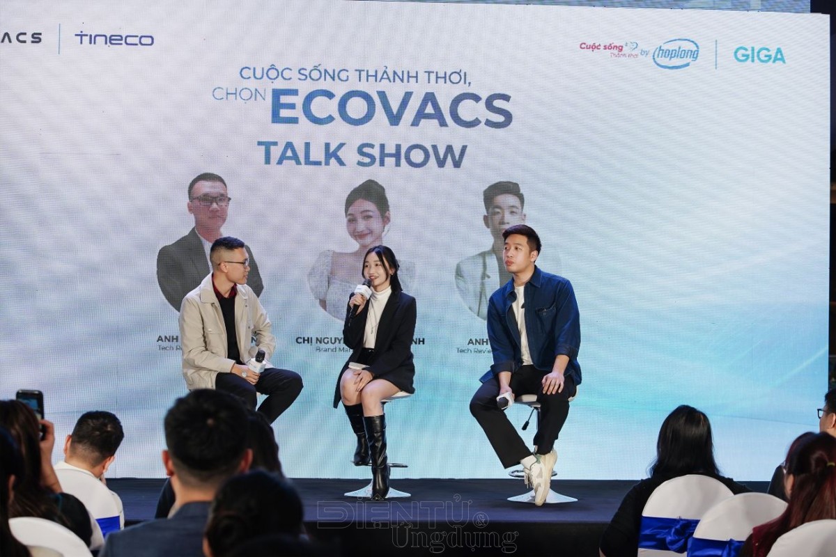 Ecovacs ra mắt loạt sản phẩm hút bụi lau sàn mới