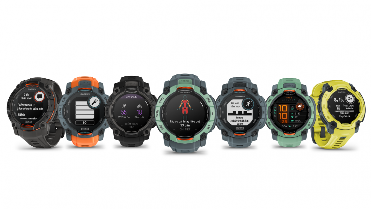 Garmin Instinct 3 Series chính thức ra mắt người dùng Việt