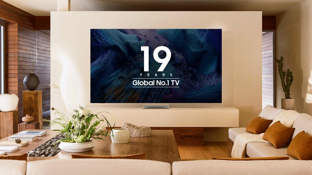 Samsung Electronics 19 năm liên tiếp dẫn đầu thị trường TV toàn cầu