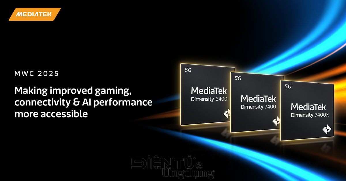 MediaTek ra mắt bộ ba chipset siêu tiết kiệm điện mới