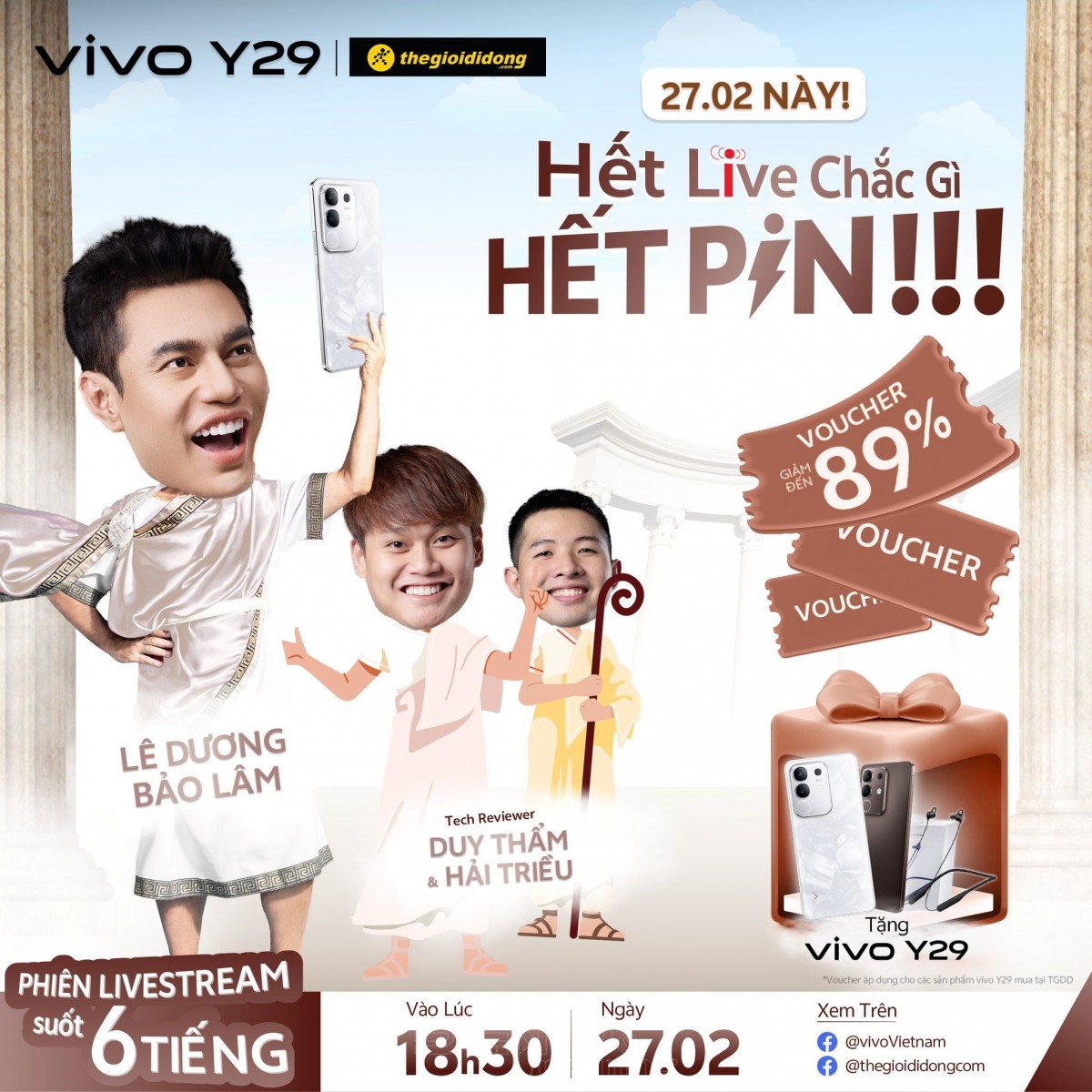 vivo Y29, lựa chọn mới trong phần khúc 6-8 triệu đồng