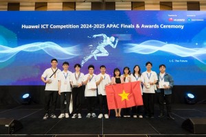 Sinh viên Việt Nam đại thắng tại cuộc thi Huawei ICT Competition 2024 - 2025 khu vực châu Á - Thái Bình Dương