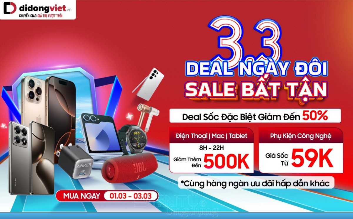 Deal ngày đôi - Sale bất tận