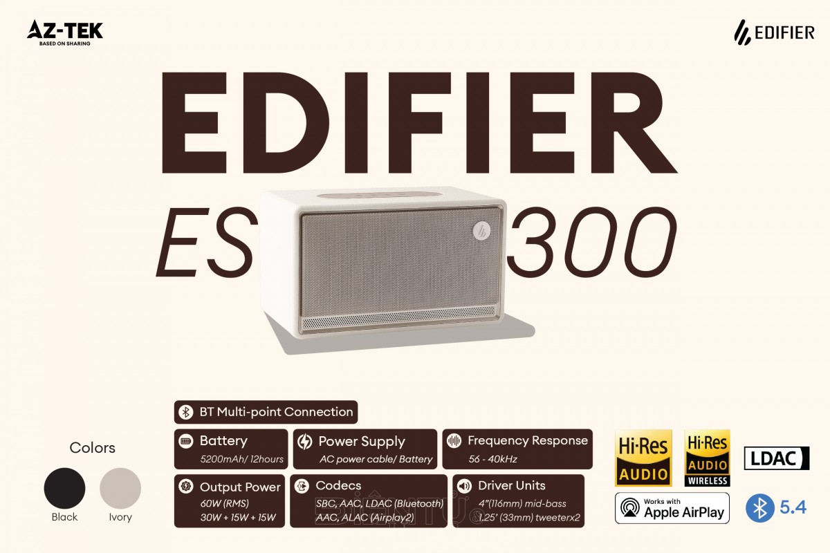 Edifier ES Series: ghi dấu hành trình 30 năm của thương hiệu