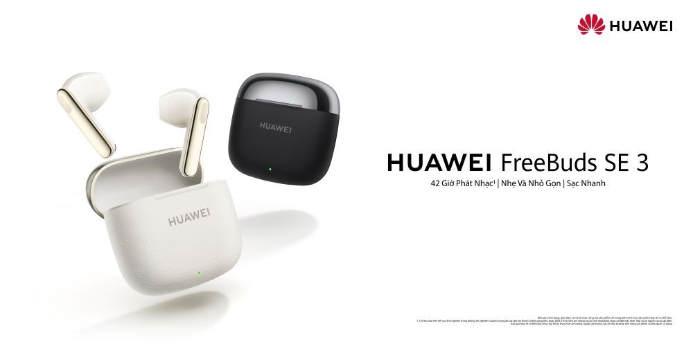 Huawei ra mắt mẫu tai nghe FreeBuds SE 3 hoàn toàn mới