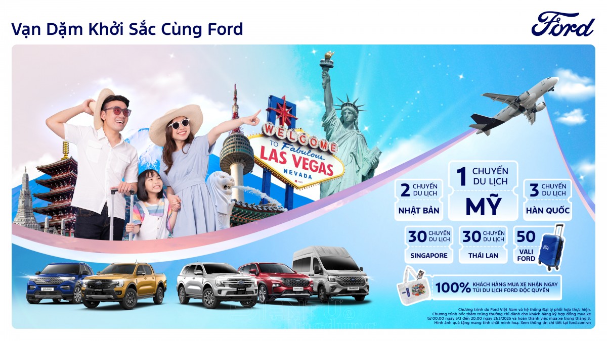 Ford Việt Nam triển khai chương trình khuyến mãi mới