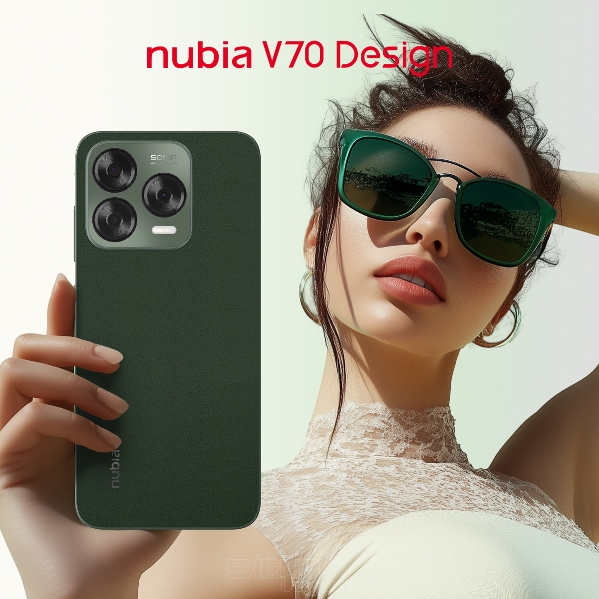 ZTE ra mắt bộ đôi nubia V70 Design & nubia V70 Max mới