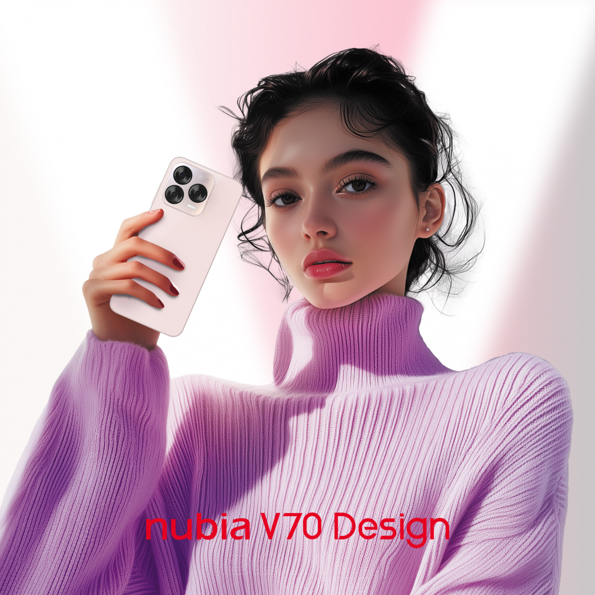 ZTE ra mắt bộ đôi nubia V70 Design & nubia V70 Max mới