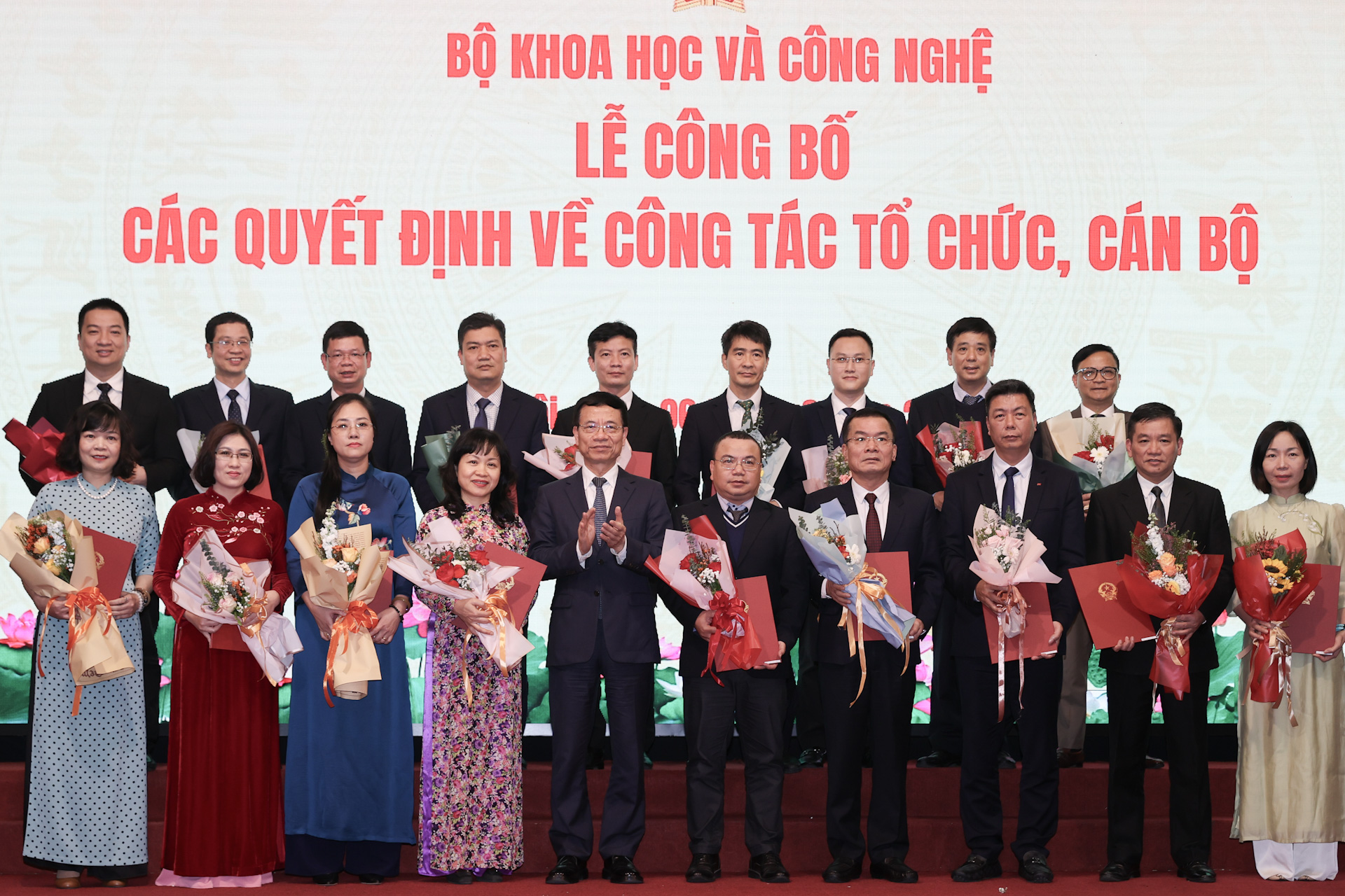 Bộ KH&amp;CN công bố các quyết định về công tác tổ chức, cán bộ- Ảnh 8.