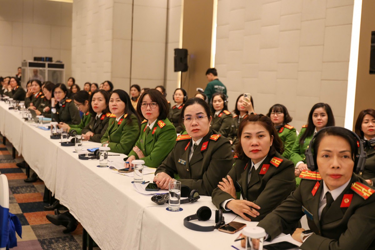 Hội nghị quốc tế về nâng cao năng lực và tăng cường sự tham gia của phụ nữ trong thực thi pháp luật