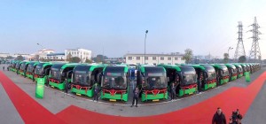 3 tuyến xe buýt điện mới được khai trương tại Hà Nội