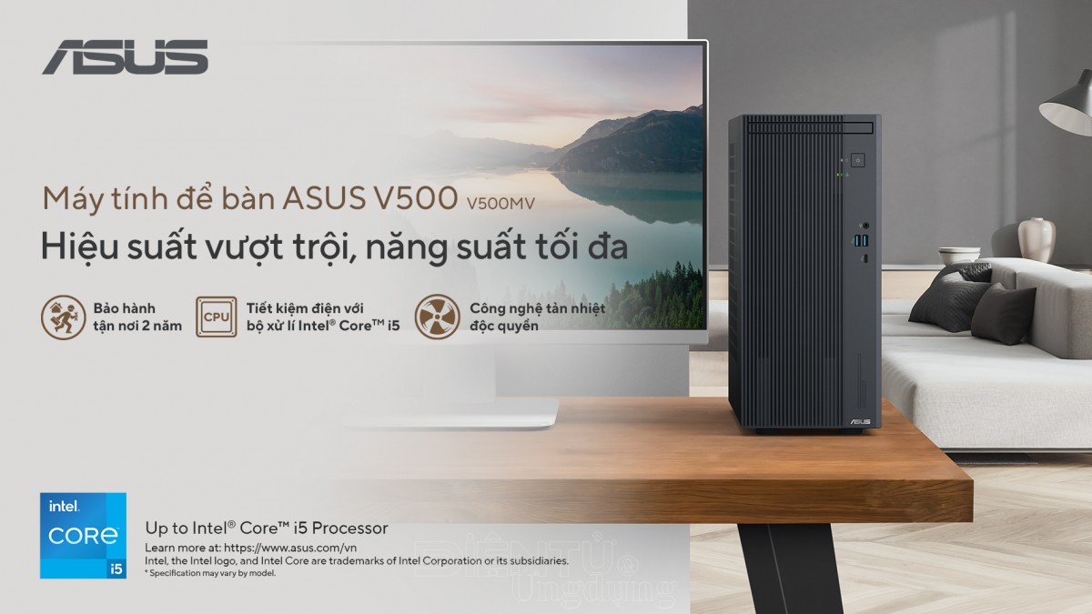 ASUS ra mắt máy tính để bàn V500 