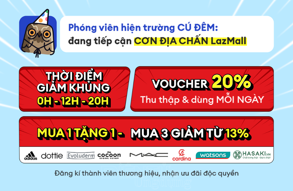 Mừng sinh nhật tuổi 13, Lazada mở đại tiệc Sale sinh nhật