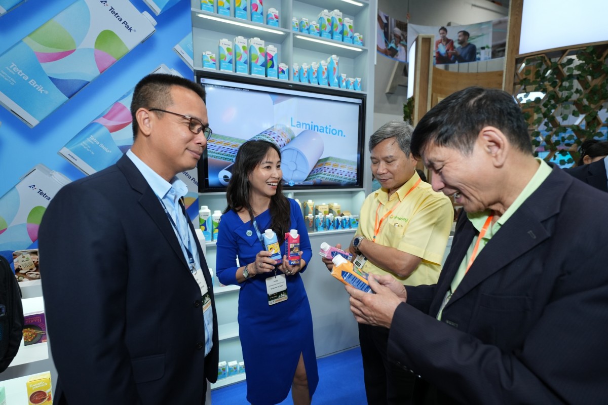 Tetra Pak trình diễn công nghệ mới tại Propak Vietnam 2025