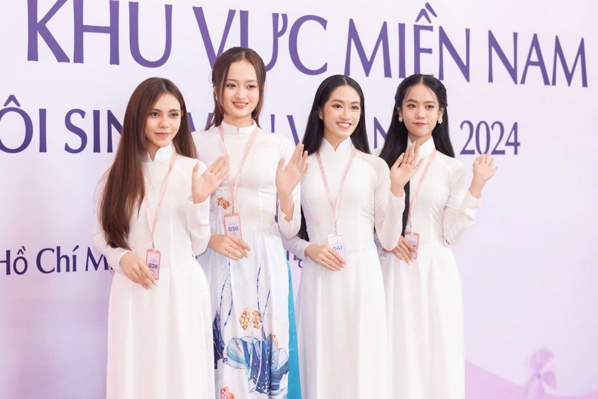 Vòng sơ khảo 'Hoa khôi sinh viên Việt Nam' khu vực miền Nam