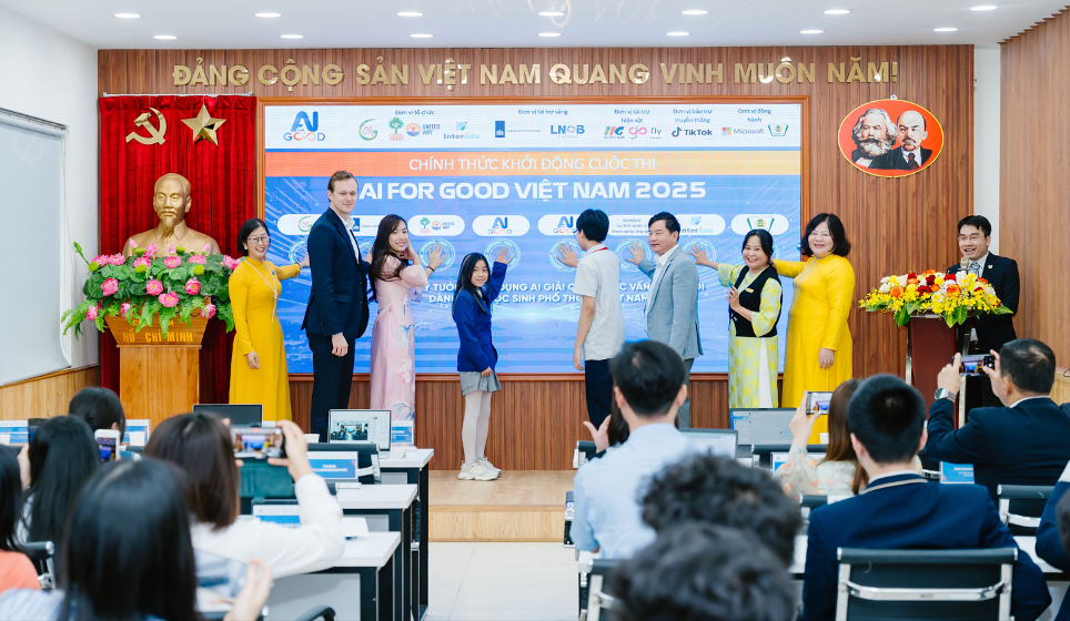 Phát động Cuộc thi AI for Good Việt Nam 2025