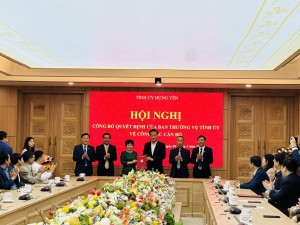 Bà Nguyễn Thị Thu Hoài được bổ nhiệm làm Tổng biên tập Báo Hưng Yên sau sáp nhập
