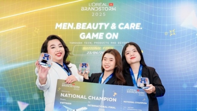 Sinh viên RMIT giành ngôi vị quán quân tại cuộc thi sáng tạo L’Oréal Brandstorm 2025