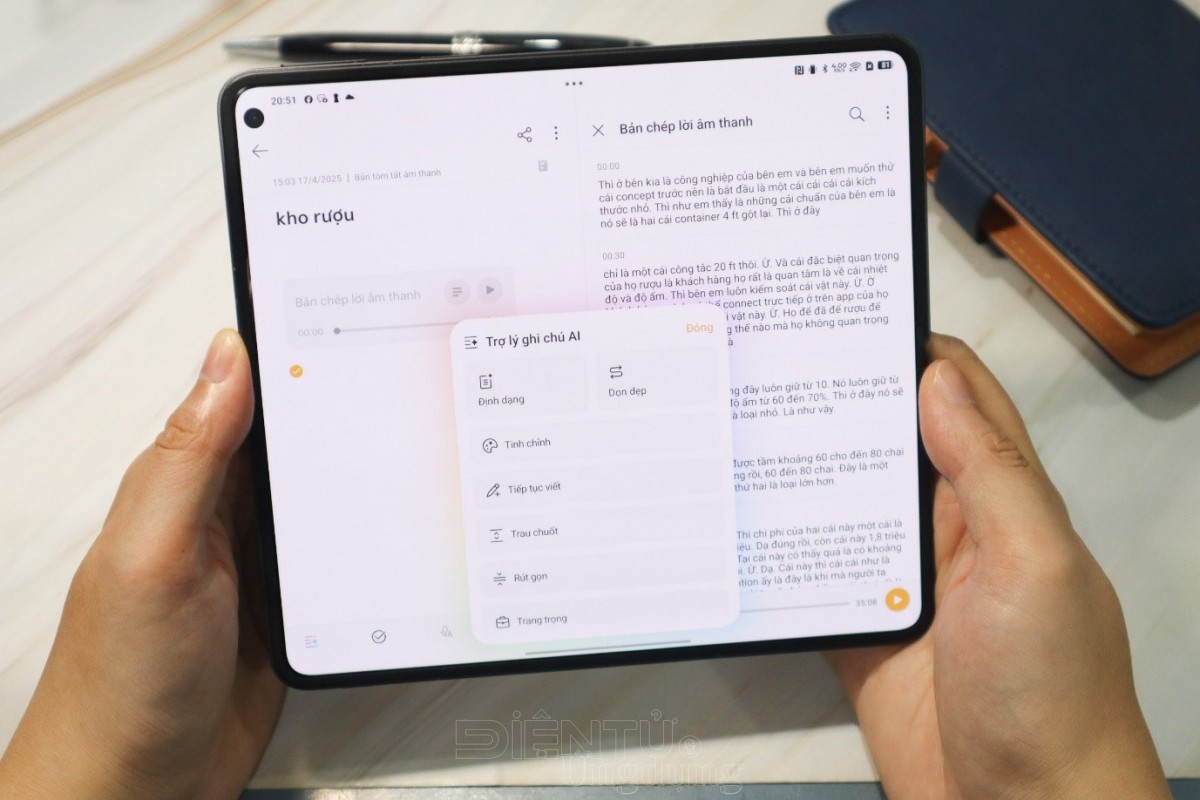 ‘Văn phòng di động’ OPPO Find N5 có thật sự hiệu quả?