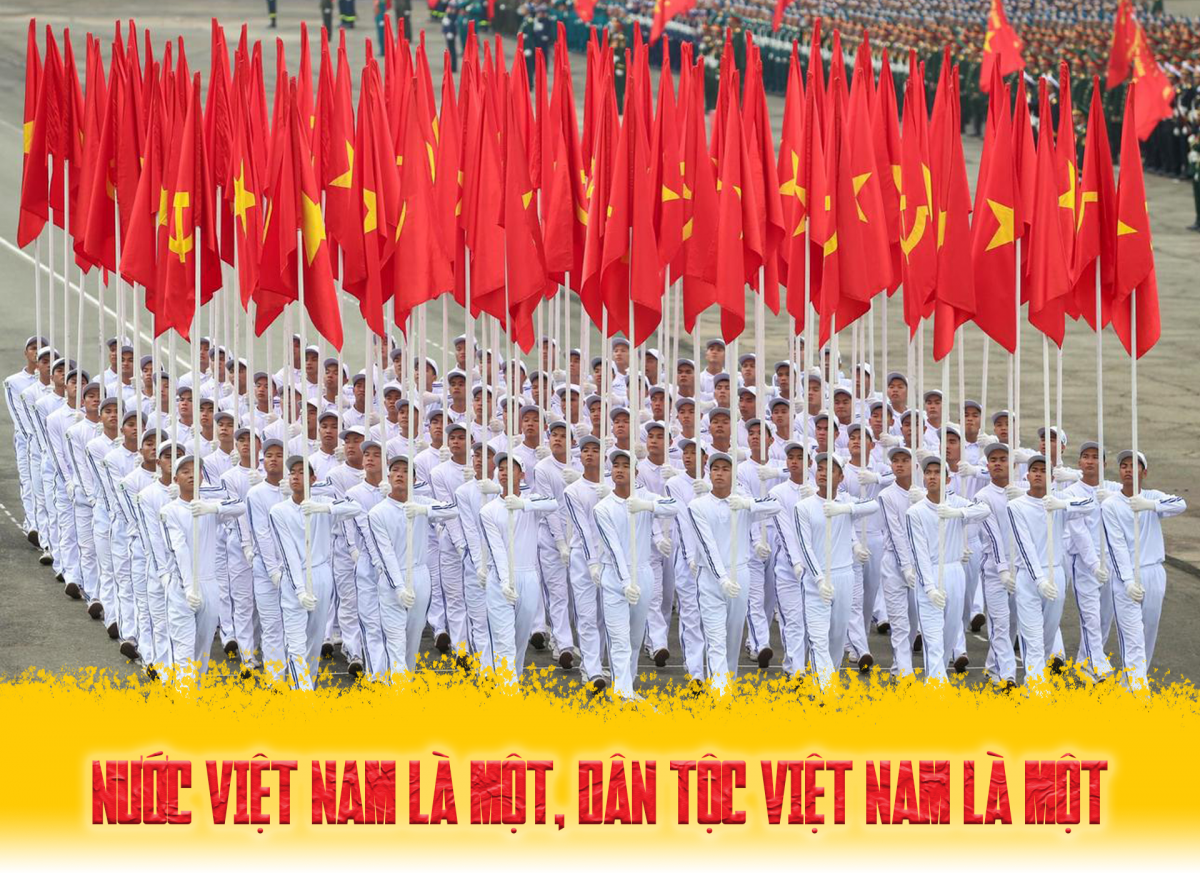Nước Việt Nam là một, dân tộc Việt Nam là một
