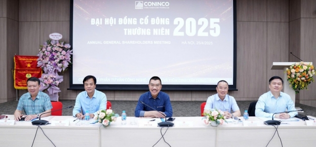 ĐHCĐ CONINCO 2025: Mở rộng hoạt động tư vấn sang lĩnh vực đường sắt