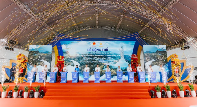 Thanh Hóa: Động thổ dự án Quần thể du lịch tâm linh và di tích lịch sử Am Tiên