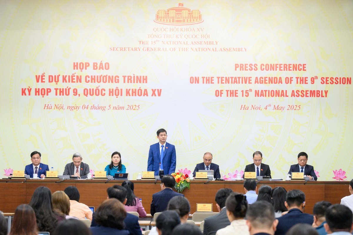 Quốc hội khóa XV khai mạc Kỳ họp thứ 9 với nhiều nội dung quan trọng