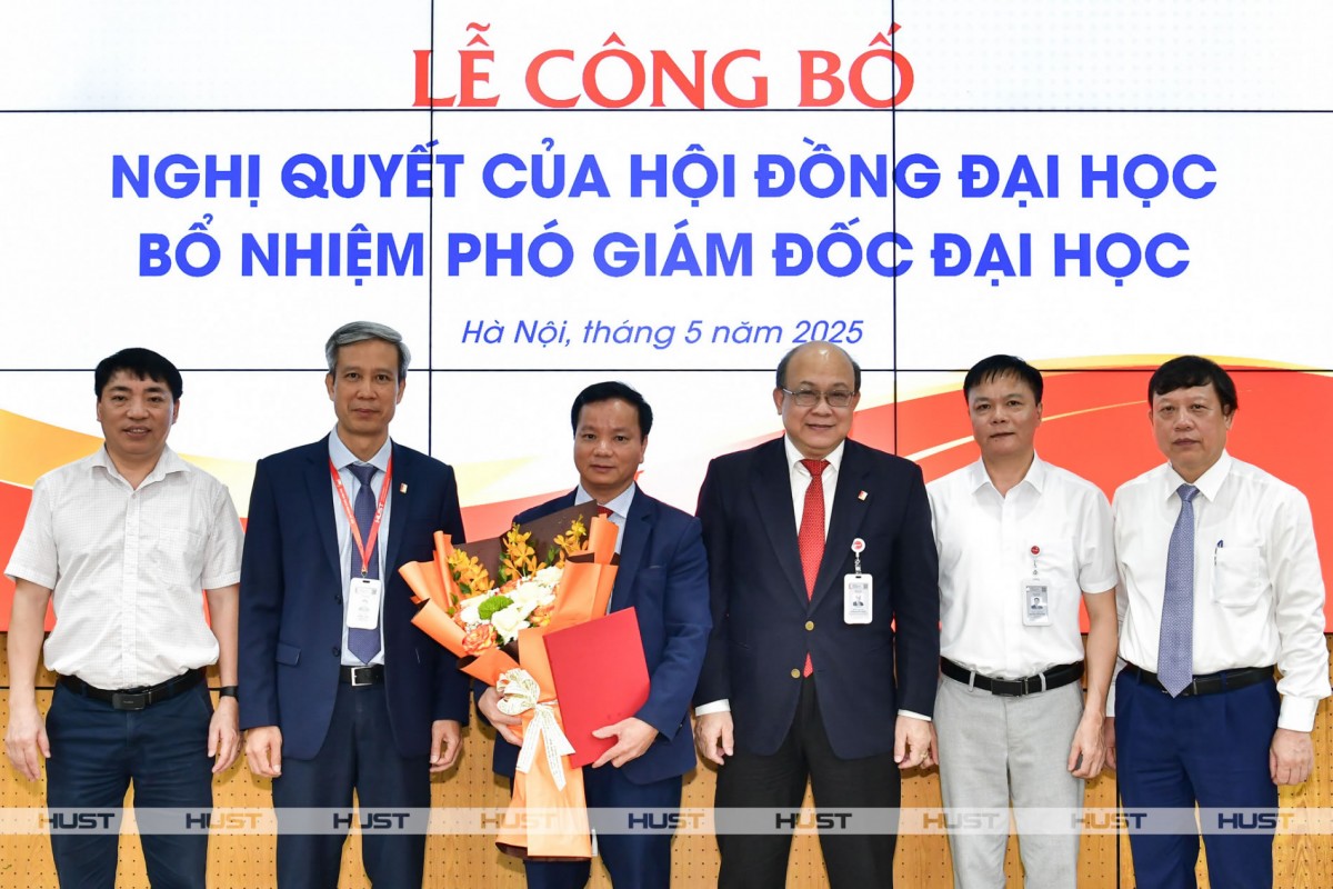 GS. Vũ Văn Yêm làm Phó Giám đốc Đại học Bách khoa Hà Nội