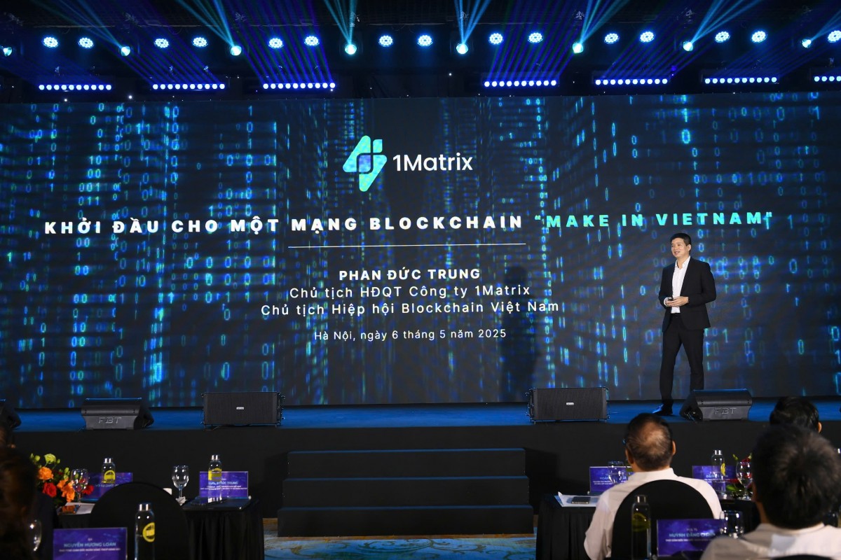1Matrix trình làng mạng Blockchain Việt và phát động sân chơi tìm kiếm tài năng