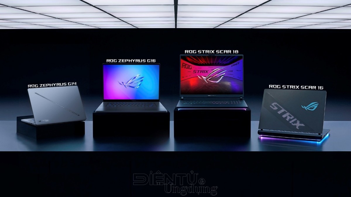 ASUS ROG khuấy đảo thị trường laptop gaming bằng loạt sản phẩm mới