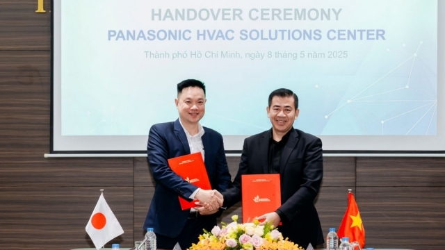 Trường Đại học Công nghiệp TP.HCM tiếp nhận Trung tâm giải pháp HVAC từ Panasonic