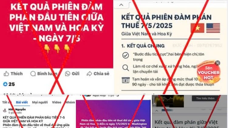 Tin giả về đàm phán thương mại Việt Nam và Hoa Kỳ: Mối nguy hại quốc gia cần cảnh giác