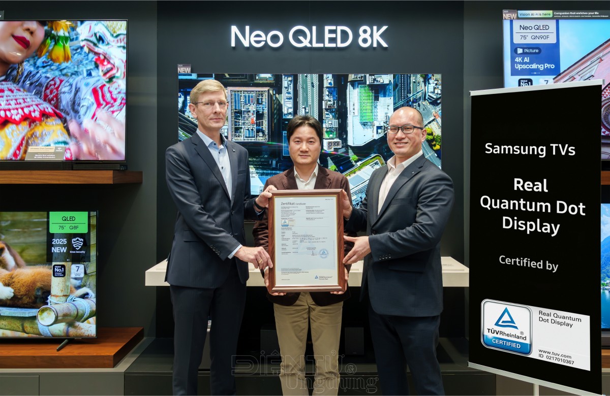 Samsung TV QLED 'Màn hình chấm lượng tử đích thực'