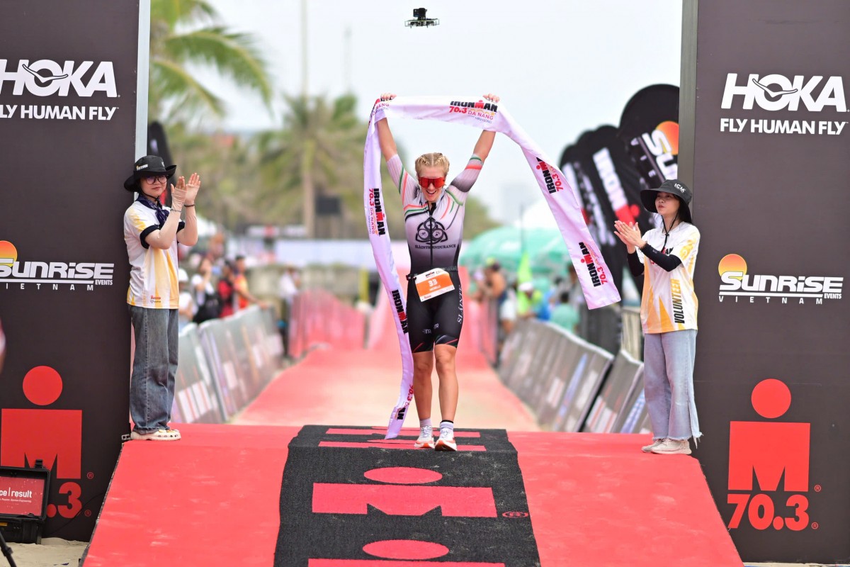 Hơn 3.500 vận động viên chinh phục IRONMAN 70.3 Đà Nẵng 2025