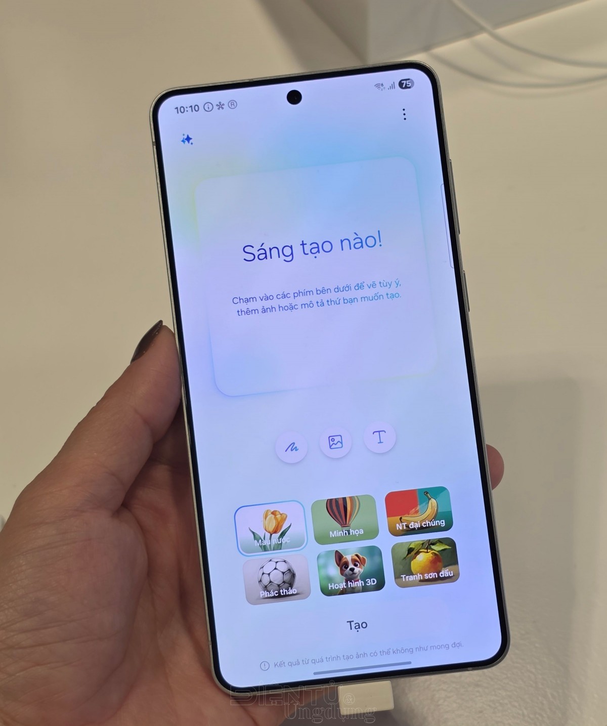 Trên tay Galaxy S25 Edge