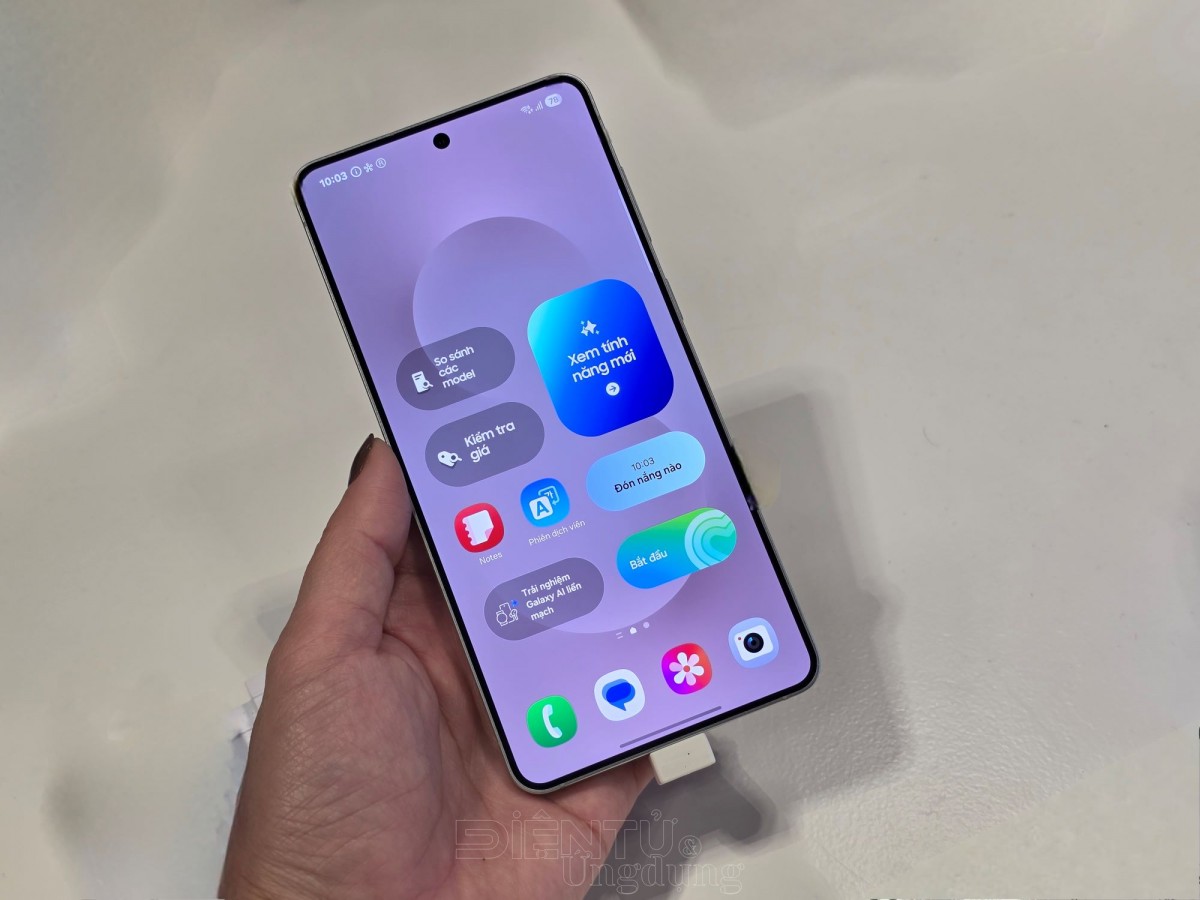 Trên tay Galaxy S25 Edge