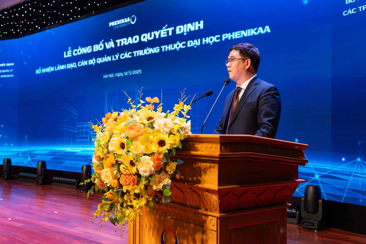 Đại học Phenikaa kiện toàn bộ máy lãnh đạo, hướng tới mô hình đại học đa ngành chuẩn quốc tế